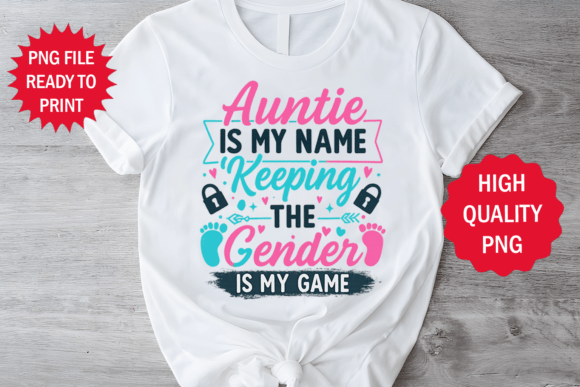 Funny Auntie T-Shirt Design: A Versatile Graphic Asset