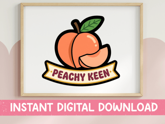 Peachy Keen Graphics for T-Shirt Designs & Branding