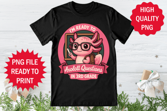 Ready to Question: A Vibrant T-Shirt Design for Brands