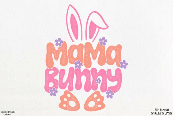 Retro Easter Day Sublimation SVG PNG: Graphics & T-Shirt Designs
