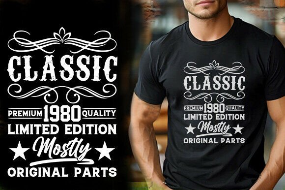 VINTAGE CLASSIC T-Shirt Designs for Handmade Graphics